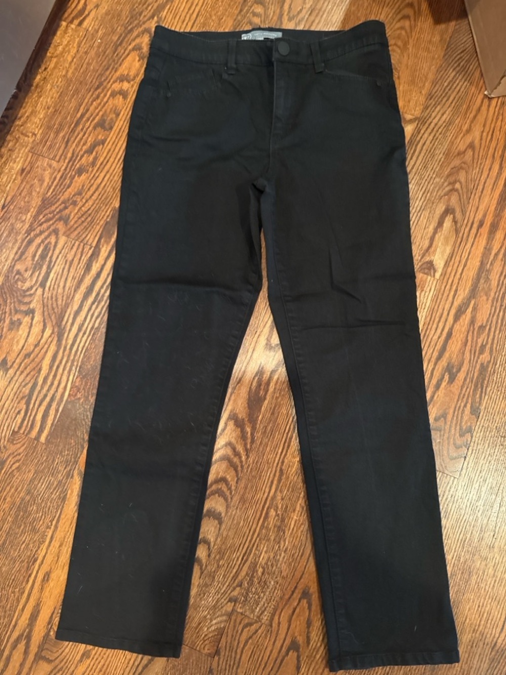 Wit & Wisdom Black Slim Straight Jeans